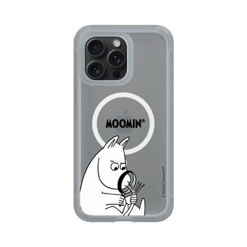 iPhone 15 Pro Max AirX 流變灰 - Moomin - 頭髮分岔了嗎？