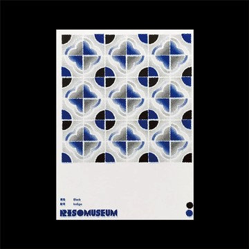 Riso Museum 花磚明信片06