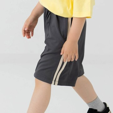 日本 Chil2 - 抗UV 不易起球彈力短褲-炭灰