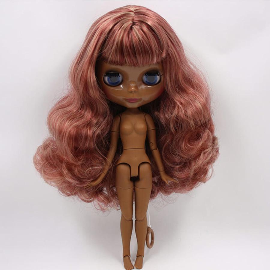 ブライス人形カスタムbl12532 3227レッドミックスブロンドヘア1 bjd