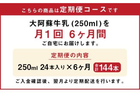 らくのうマザーズ 大阿蘇 牛乳 3.6％ 250ml×24本