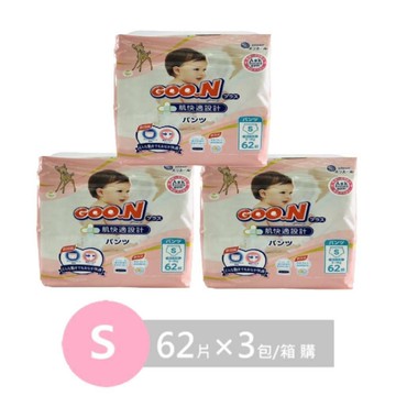 【日本大王】GOO.N 敏感肌褲型尿布-肌快適x3包(箱) -多尺寸任選(S/M/L/XL)