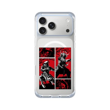 iPhone 17 Pro Max ClearX (MagSafe 兼容) 冰透藍 - Assassin's Creed - Assassin's Creed® Shadows - Naoe and Yasuke manga