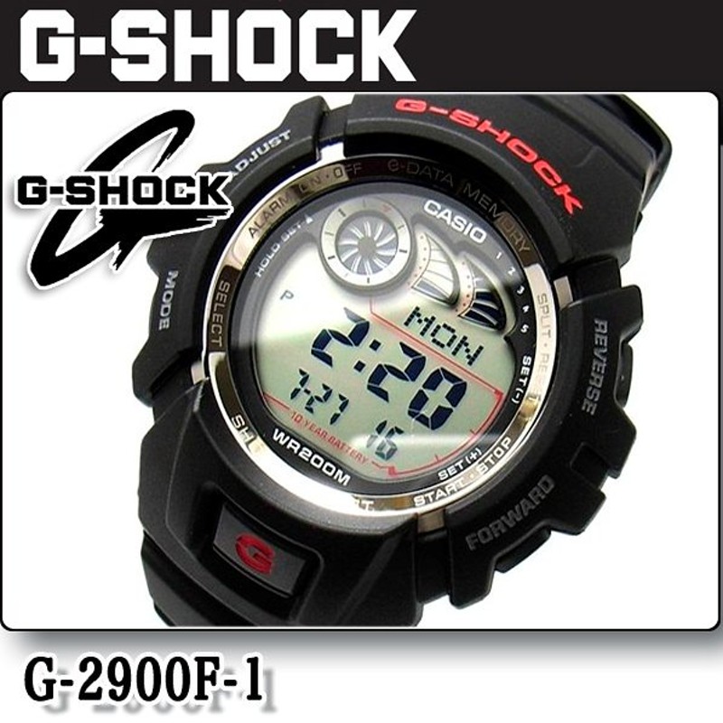 新品 最安 G Shock G 2900f 1 ブラック カシオ Casio メンズ 腕時計 レディース デジタル クォーツ Gショック ショックレジスト ラバー ストップウォッチ 人気 ブラン 通販 Lineポイント最大1 0 Get Lineショッピング