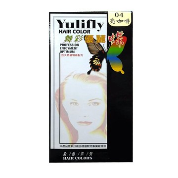 優麗蝶 香水護髮染髮劑04亮咖啡【德芳保健藥妝】