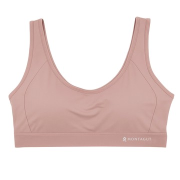 [家速配]夢特嬌背扣運動胸衣-粉L