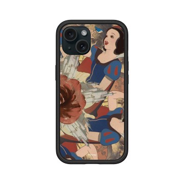 iPhone 15 Mod NX 黑 - 迪士尼-公主系列 Disney Princess - Pattern系列-白雪公主 復古