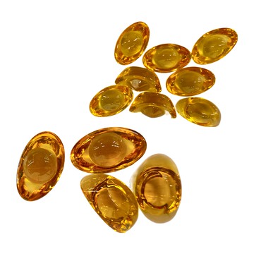 招財開運元寶（四大八小套組）  黃水晶  1組