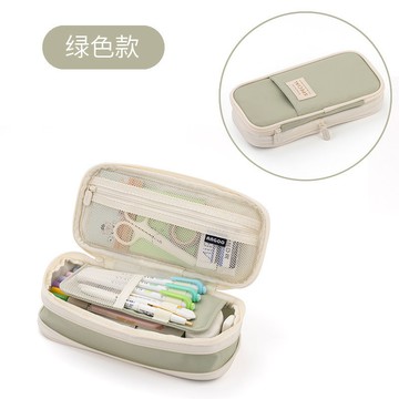 精品🌸大容量層布鉛筆盒/雙面 筆袋鉛筆盒/學校