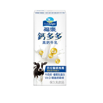 福樂 機能保久乳-鈣多多高鈣(200mlx24入)