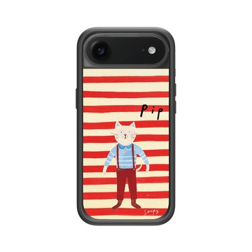 iPhone Air Mod NX -邊框背蓋組合 (相機按鈕) 黑 - Soupy Tang 湯舒皮 - PiP