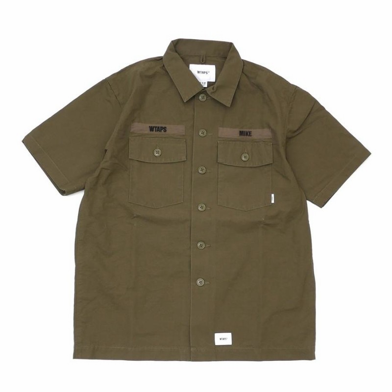 新品 ダブルタップス WTAPS BUDS SS SHIRT 半袖シャツ メンズ 191BRDT-SHM03 215001311045 (W)TAPS  TOPS | LINEショッピング