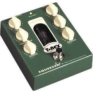 T-Rex Engineering エンジニアリング Squeezer Tube-Driven ベース Bass Compressor ペダル