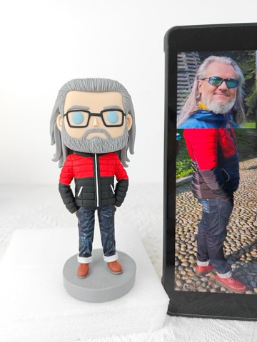 【客製化3D人像公仔】訂製手工Funko Pop男生朋友老公生日禮物