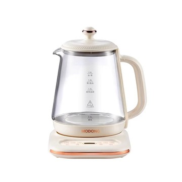 便利生活小物 電熱水壺 110V養生壺 玻璃煮茶器 家用多功能壺 恆溫煮茶壺 花茶壺 煮水泡茶壺