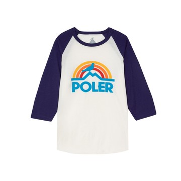 PIGEON RAINBOW RAGLAN TEE 七分袖上衣 / STAPLE聯名款 藍 - M