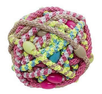 美國 L. Erickson 彈力髮圈-Miami 細款髮圈 分裝10入 不咬髮【南風百貨】