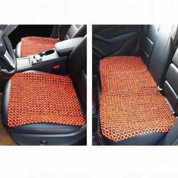 【小三件坐墊-花梨木/香樟木-方墊*2+後排*1-1款/組】花梨木/香樟木木珠坐墊透氣辦公通用-527009