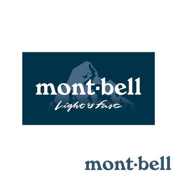 【mont-bell】#5貼紙『藍黑』1124849 戶外 露營 登山 健行 休閒 時尚 裝飾 貼紙