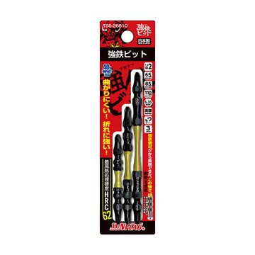 SUNFLAG 新龜 強鐵超級起子頭 細頭 Set 3支 (附磁)  1組