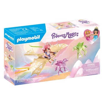 Playmobil 摩比人 魔法公主 飛馬與飛翔女孩 Set 21件  1個