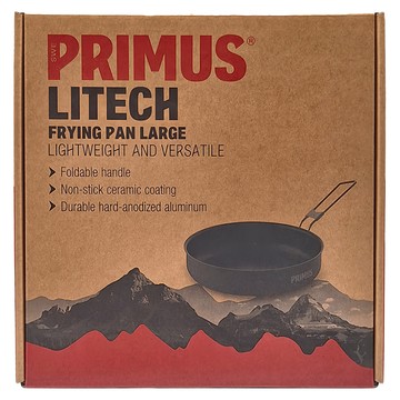 PRIMUS LiTech Frying Pan Large鋁合金煎盤 大  黑色 + 白色  1個