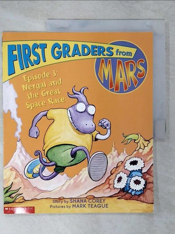 【書寶二手書T5／少年童書_UGQ】Nergal and the Great Space Race_Corey, Shana/ Ramsey, Marcy Dunn (ILT)