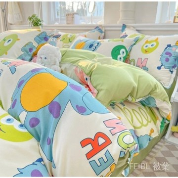 現貨清 賣完截止 涼被 被套 150*200cm 180*200cm 單人 雙人 加大 枕套 水洗 卡通 條格 雙人特大