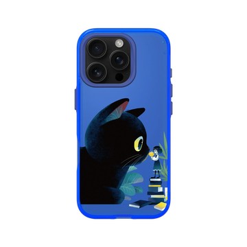 iPhone 16 Pro Clear 激光藍 - Little Oil Art 小油画 - 在你身邊