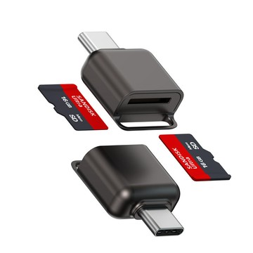 LineQ Type-C mini micro SD讀卡器TF讀卡機(D-600)