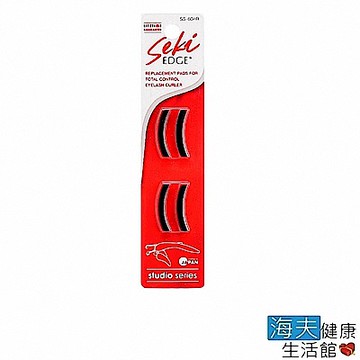 海夫 日本GB綠鐘 Seki 18R全型 眼睫毛夾 矽膠替換墊片 四包裝(SS-604R)