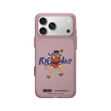 iPhone 17 Pro Max Clear (相機按鈕) 晶醺玫 - 航海王 One Piece - 和之國系列-beben 光月御田