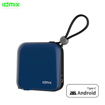 IDMIX MR CHARGER 10000 (CH05C) 多功能旅充行動電源 Type-C線 紳士藍
