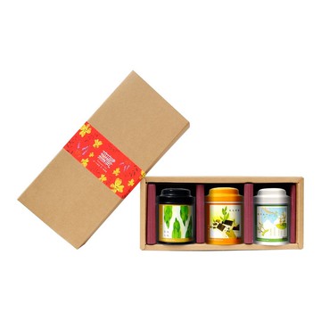 【無藏】阿里山台灣茶精緻3入小茶禮(金萱烏龍+精製烏龍+白毫烏龍