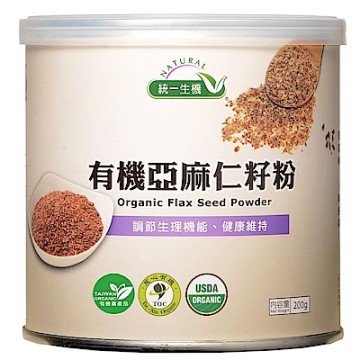 統一生機 有機亞麻仁籽粉(200g)