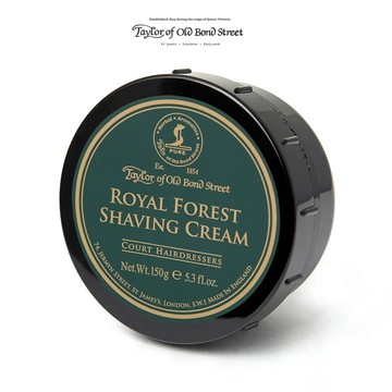Taylor of Old Bond Street 皇家森林 刮鬍膏（刮鬍泡 刮鬍皂 刮鬍霜刮鬍乳 剃鬚膏剃鬚泡剃鬚皂）