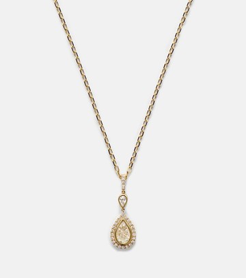Shay Jewelry 18kt gold pendant necklace with diamonds