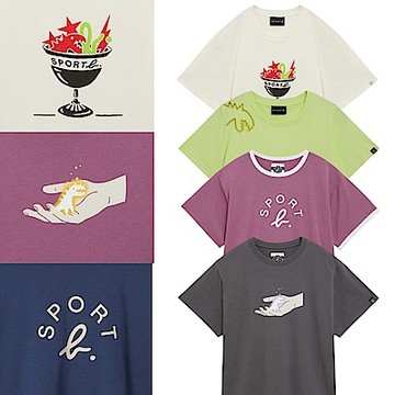 agnes b.Sport b. 女裝 logo圖案短袖 多款