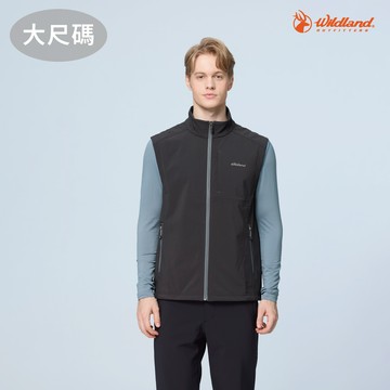 WildLand 荒野 男 彈性超輕三層山旅機能背心 W2702 / 95鐵灰色 / 大尺碼