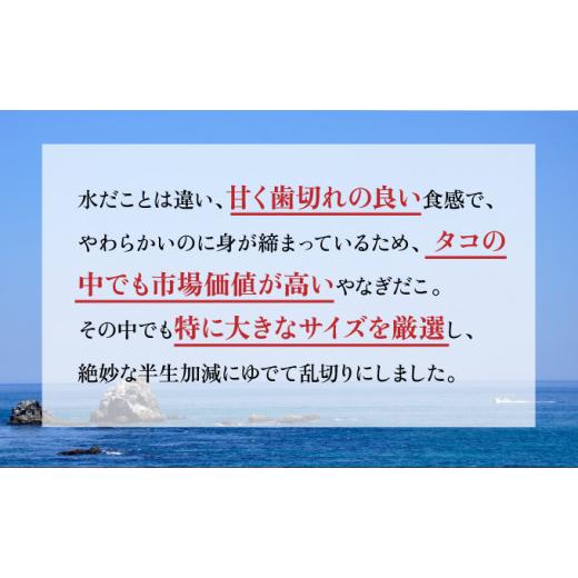 ふるさと納税 北海道 登別市 北海大だこ地獄漬100g×4個