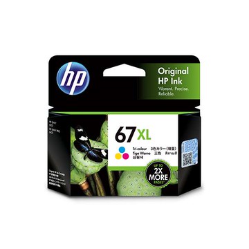 HP㊣原廠墨水匣3YM58AA (67XL)NO.67XL 彩色高容量(約可印200頁) 適用HP Envy Pro 6020/6420 AiO/Deskjet 1212/2332/2722/ 2723/Deskjet Plus 4120表機墨水夾