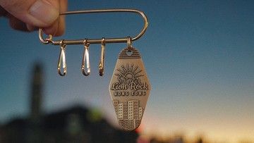 時光 獅子山設計鎖匙扣