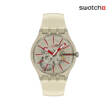 Swatch REVEALED IN THE SAND 經典手錶/瑞士製造 SO29K119 (41mm)【官方旗艦店】