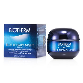 Biotherm 碧兒泉 晚霜 (所有膚質) Blue Therapy Night Cream 50ml/1.69oz-保濕及護理