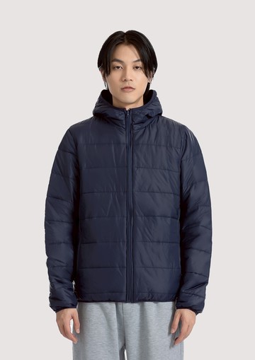 極輕羽絨棉連帽外套