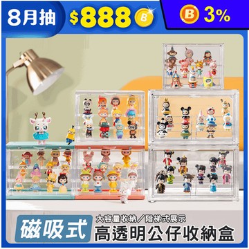 透明模型公仔收納展示盒