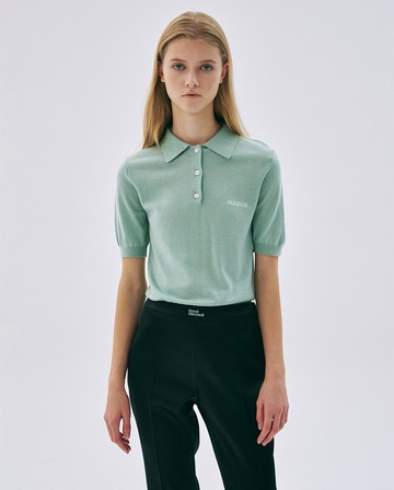 MARDI MERCREDI 緞面長褲 黑色 修身 短版 SATIN CROPPED SLIMFIT PANTS