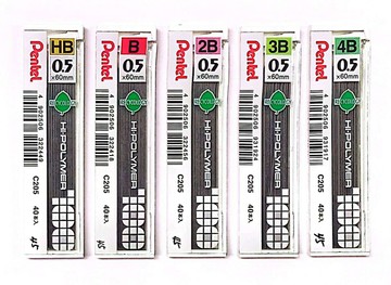 Pentel (飛龍牌)_自動鉛筆芯_0.5mm