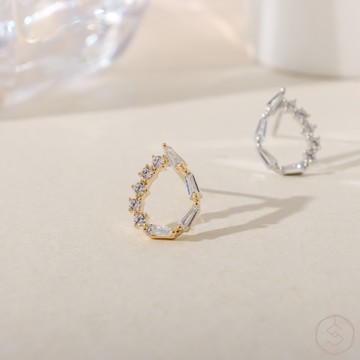 情傷 | S925純銀耳針 | 低敏耳環/耳夾