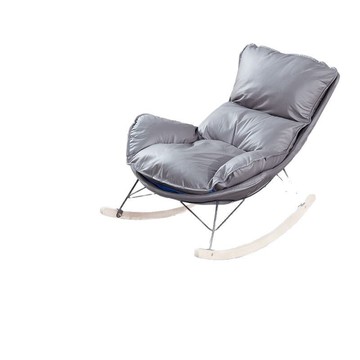 客廳搖搖椅輕奢陽臺逍遙椅家用休閑大人躺椅網紅沙發椅子懶人躺椅[010209DD]